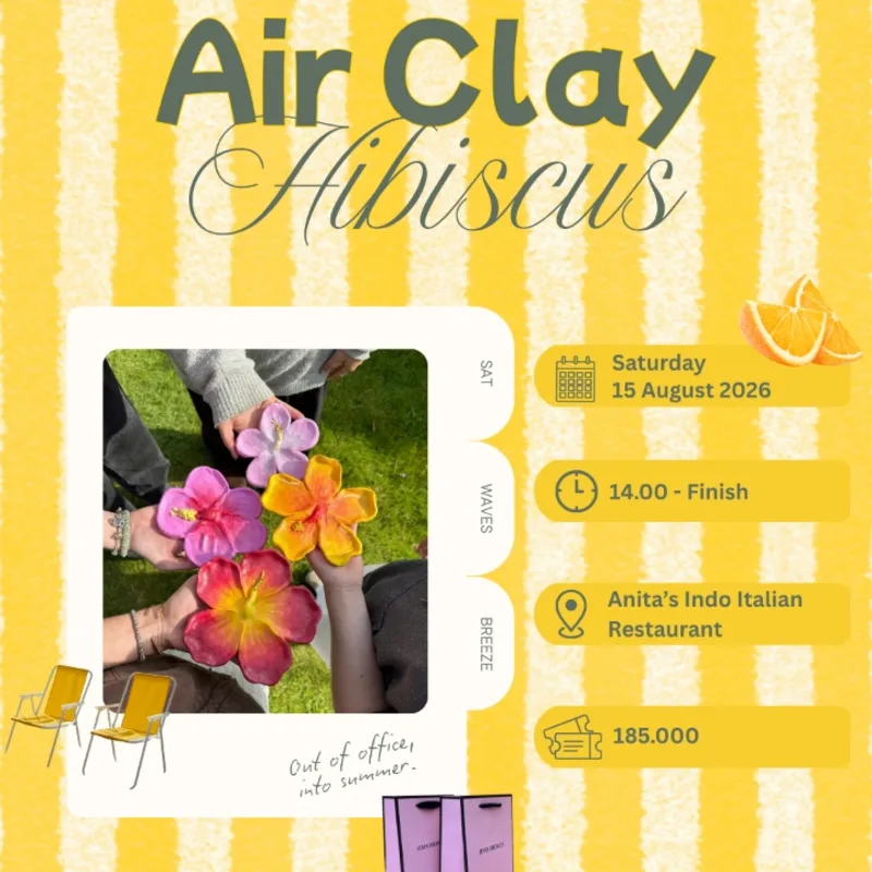 Air Clay Hibiscus