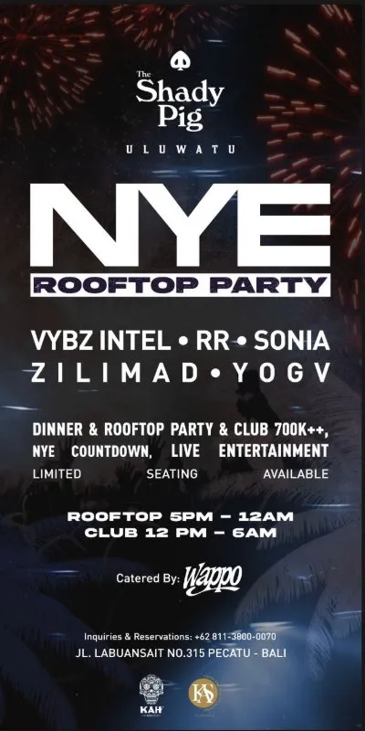 NYE ROOFTOP PARTY
