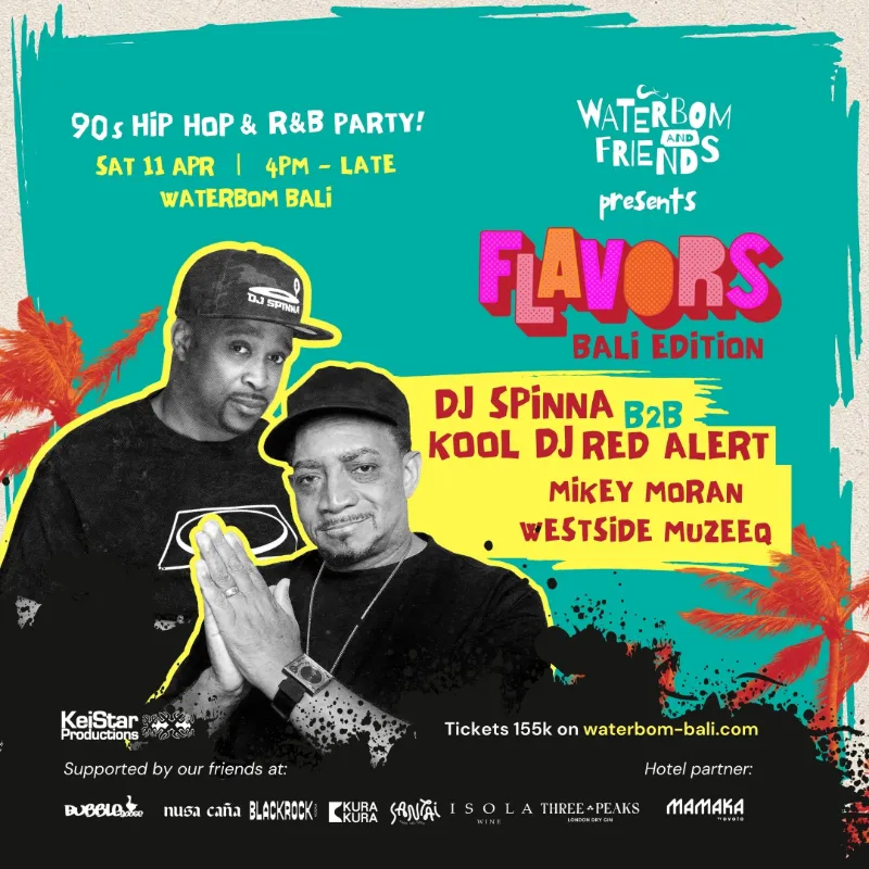 Waterbom & Friends: Flavors Edition - 90's Hip-Hop & RnB