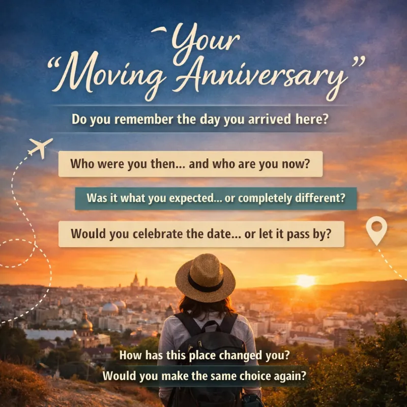 Your Moving Anniversary ✈️