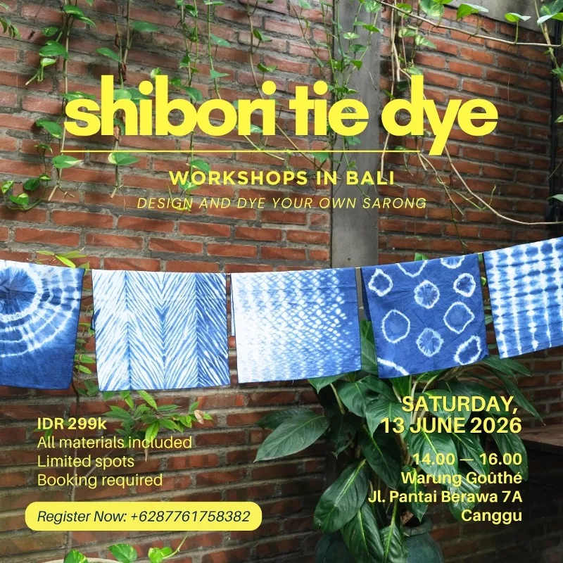 Shibori Tie Dye Workshop