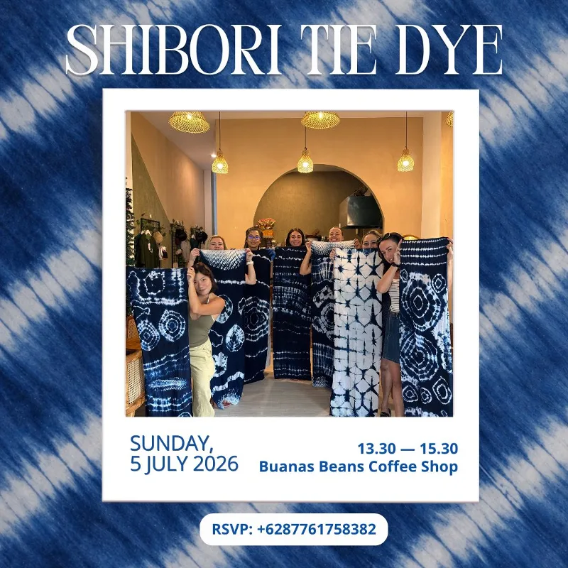 Creative Shibori Tie Dye Workshop