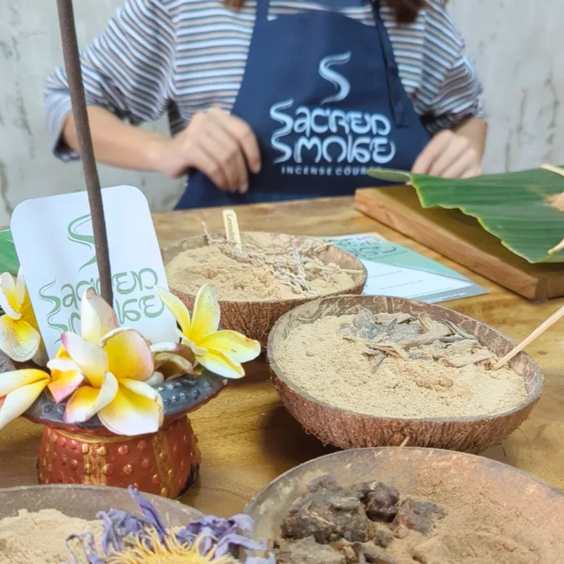 Ubud Incense Workshop Experience With Free Incense Kit