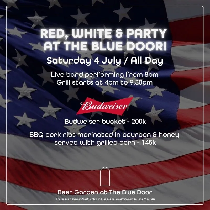 Red, White & Party At The Blue Door