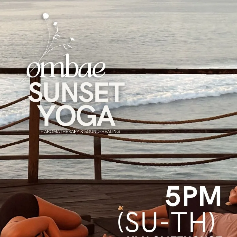 Sunset Yoga By Ømbae At Ulu Cliffhouse