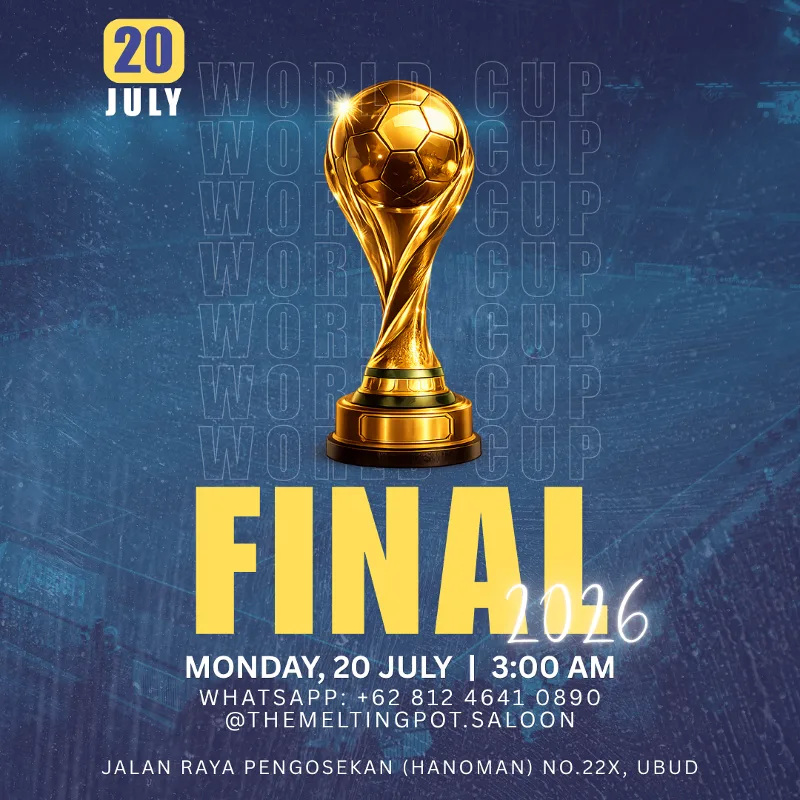 Fifa World Cup Final — Live Screening In Ubud, July 20 3am