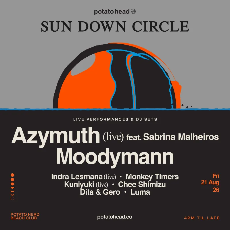 Sun Down Circle Featuring Azymuth Live And Moodymann