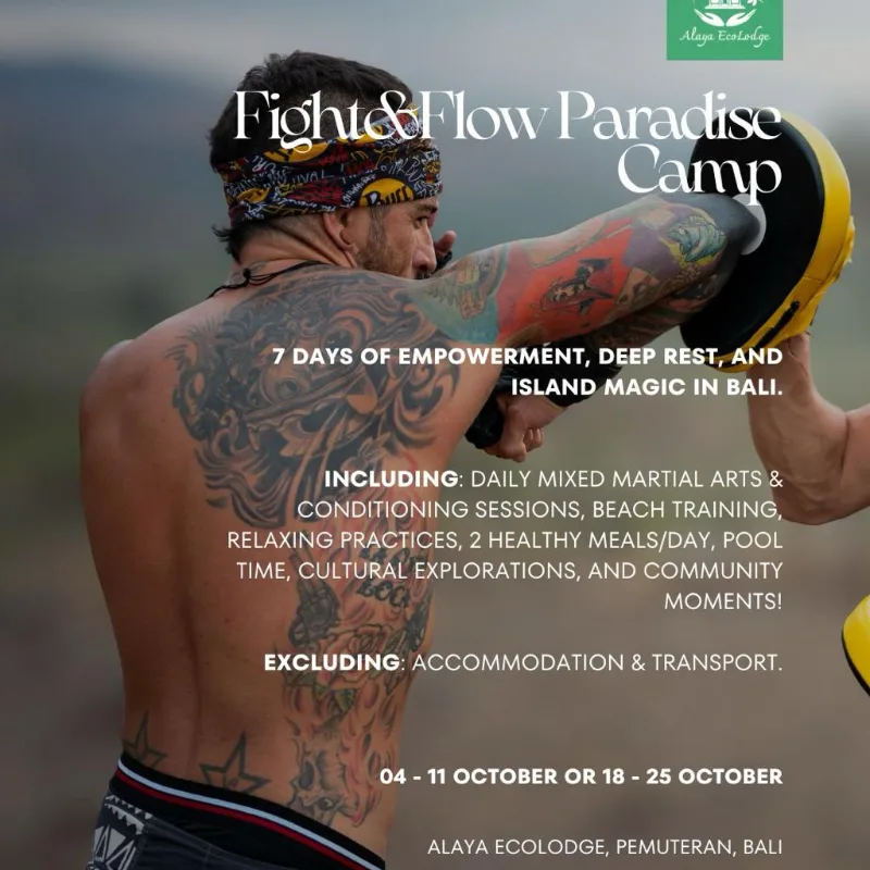 Fight & Flow Paradise Camp (4–10 Oct)