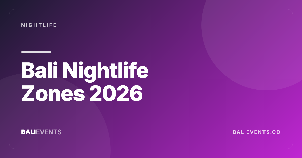 Bali Nightlife Zones: Canggu vs Seminyak vs Uluwatu (Still the Map) - Nightlife in Canggu, Seminyak, Uluwatu, Ubud, Kuta, Sanur, Berawa, Pererenan 2026