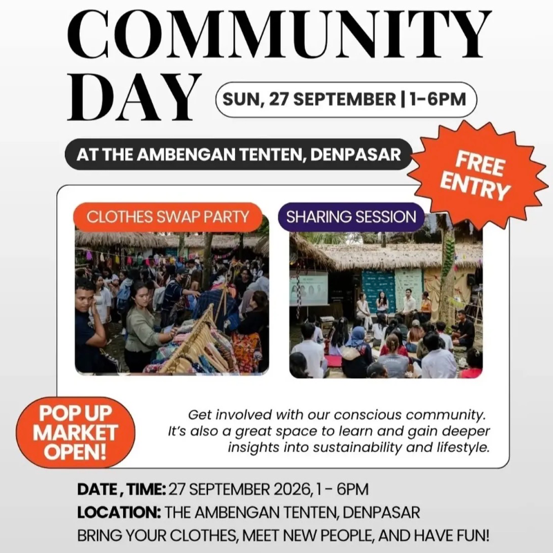 Clothing Swap Party & Pop Up Market Sunday