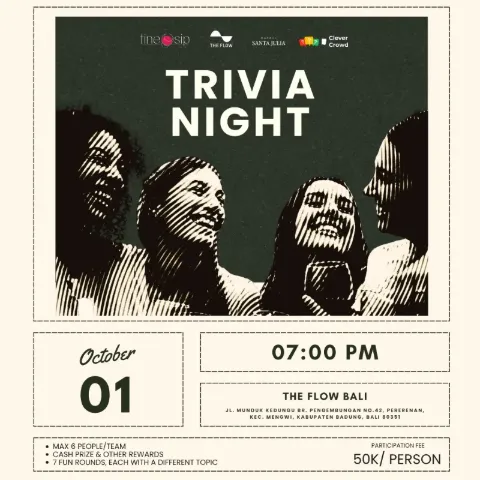 Canggu Quiz Night! 🧠⚡
