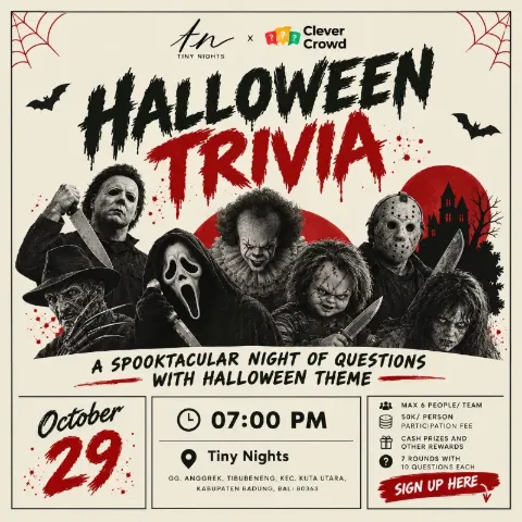 🎃👻 Halloween Trivia Night💀🕸️