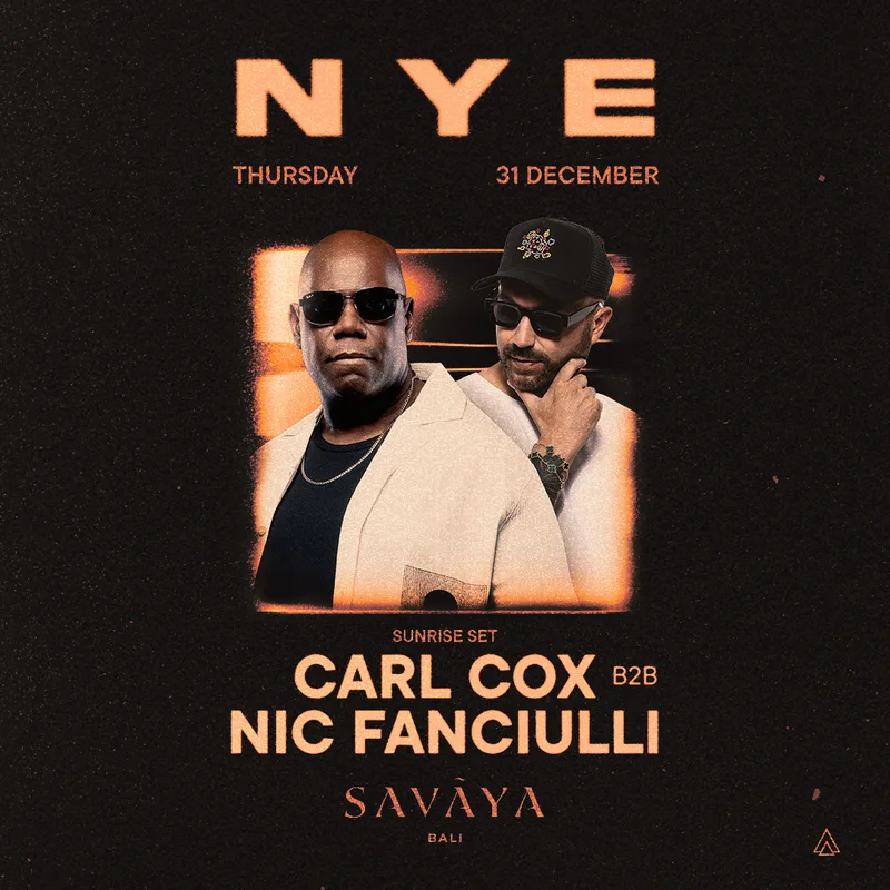 New Year’s Eve - Carl Cox, Nic Fanciulli & Prospa