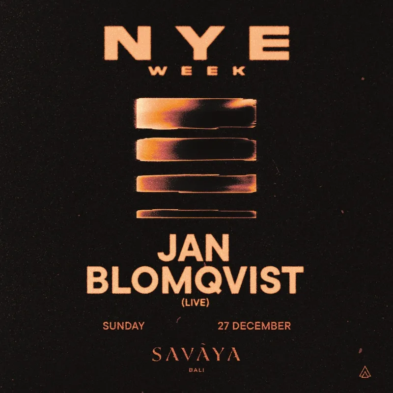 NYE Week - Jan Blomqvist (Live)